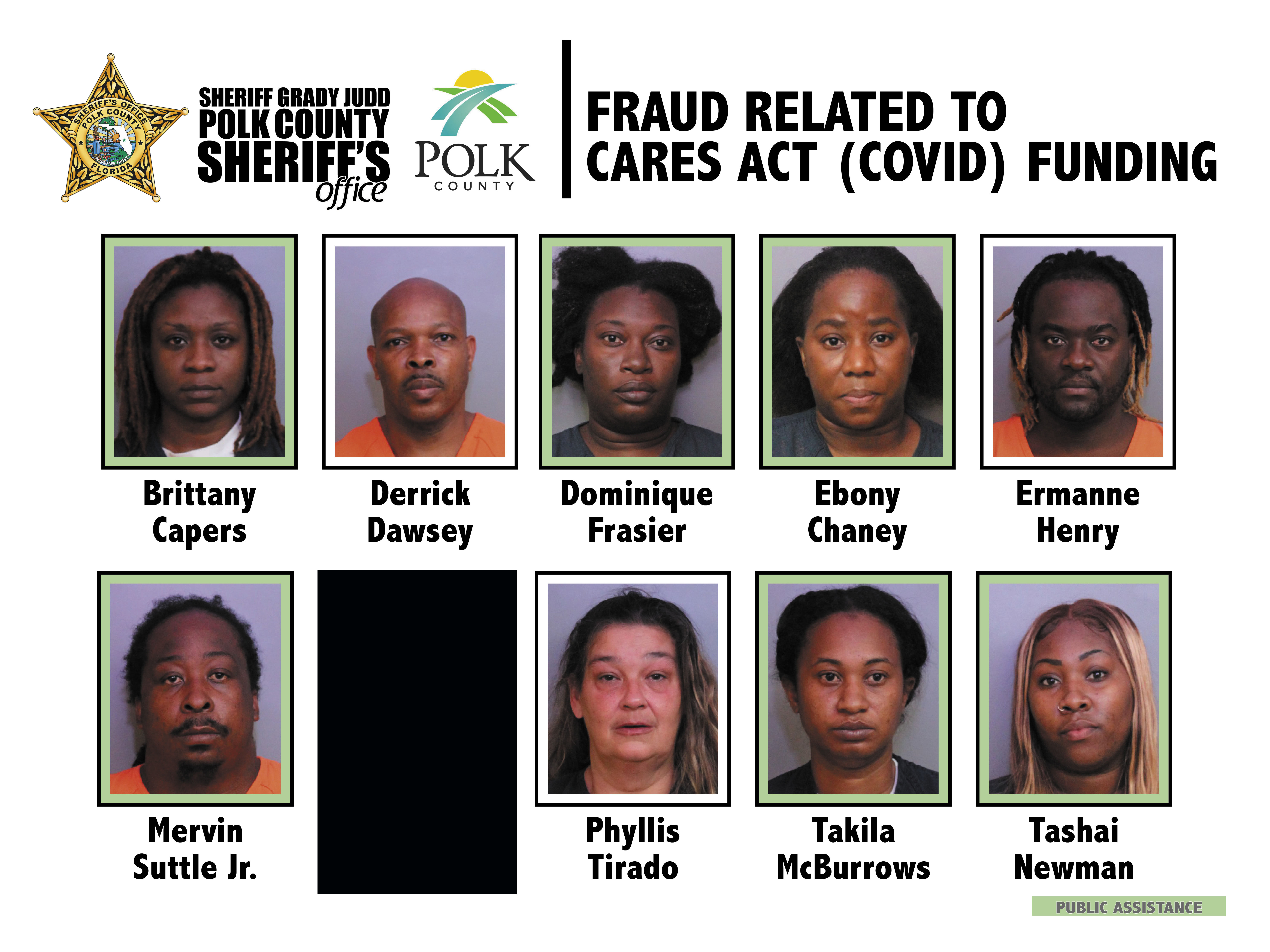 Operation COVID Cares Act poster - REDACTED